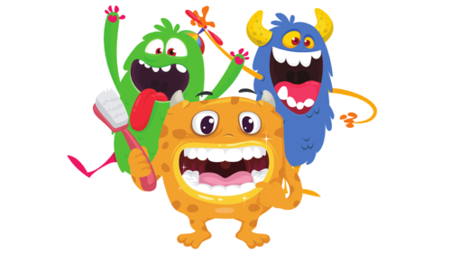 Even Monsters brush their Teeth! (1)