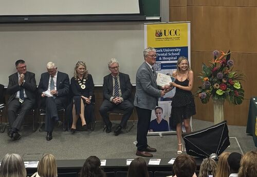 UCC Dental Hygiene Winner Claire Cannon 2026 2