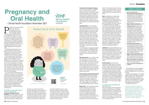 Oral Health and Pregnancy November 2021