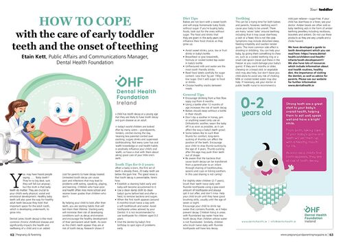 Toddler oral Health May 2022