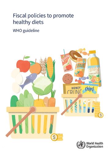 Fiscal policiy to promote health diets WHO'24