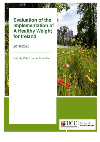 Evaluation Obesity and Action plan